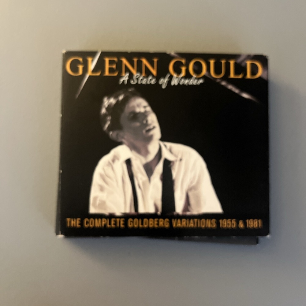Sony Glenn Gould A State of Wonder Goldberg Variations 3-CD Set Excellent Music